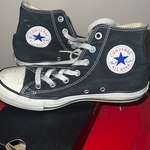 High top black converse